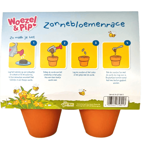 Woezel & Pip Zonnebloemrace - Van Hoorne Shop