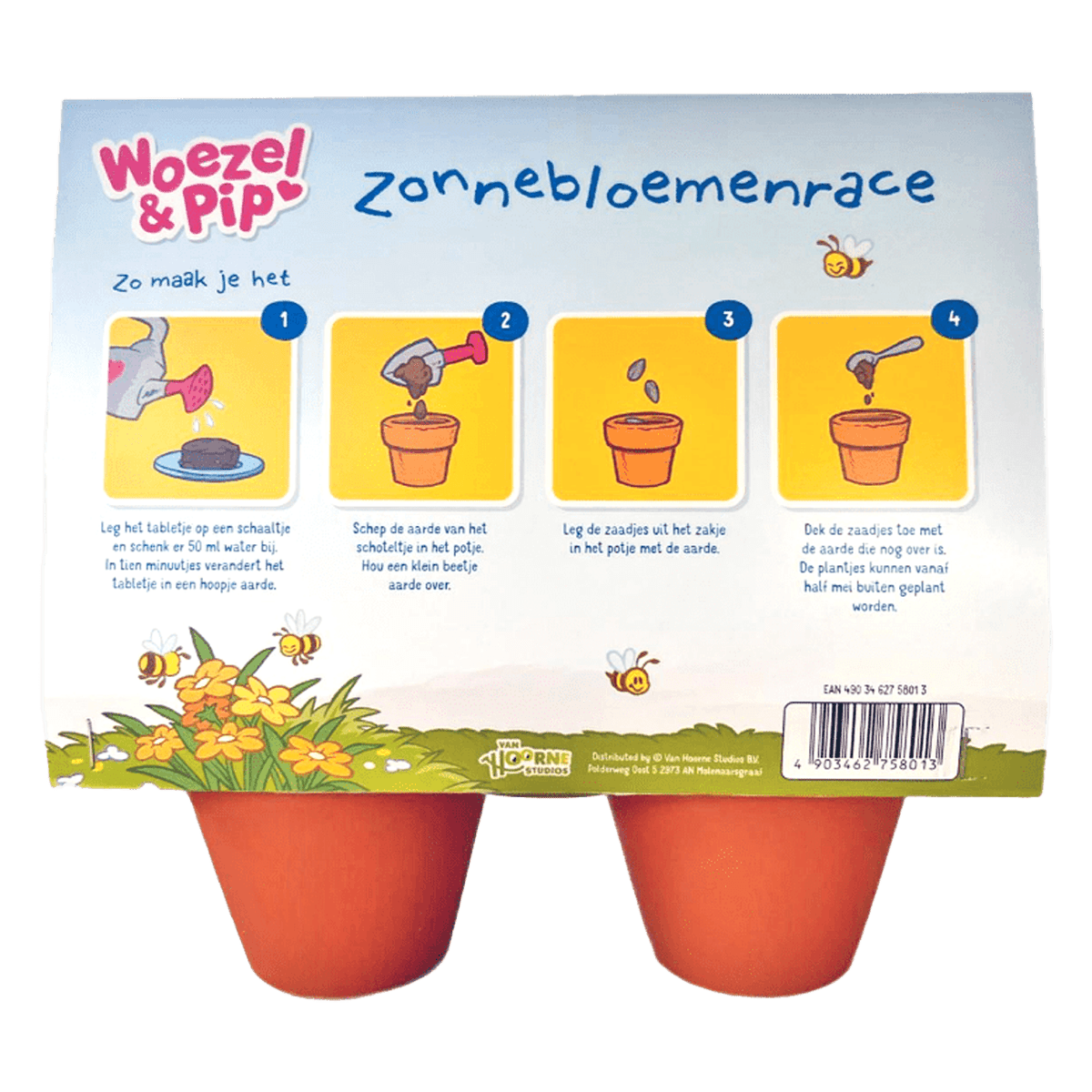 Woezel & Pip Zonnebloemrace - Van Hoorne Shop