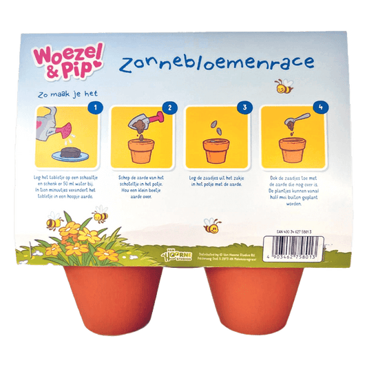 Woezel & Pip Zonnebloemrace - Van Hoorne Shop