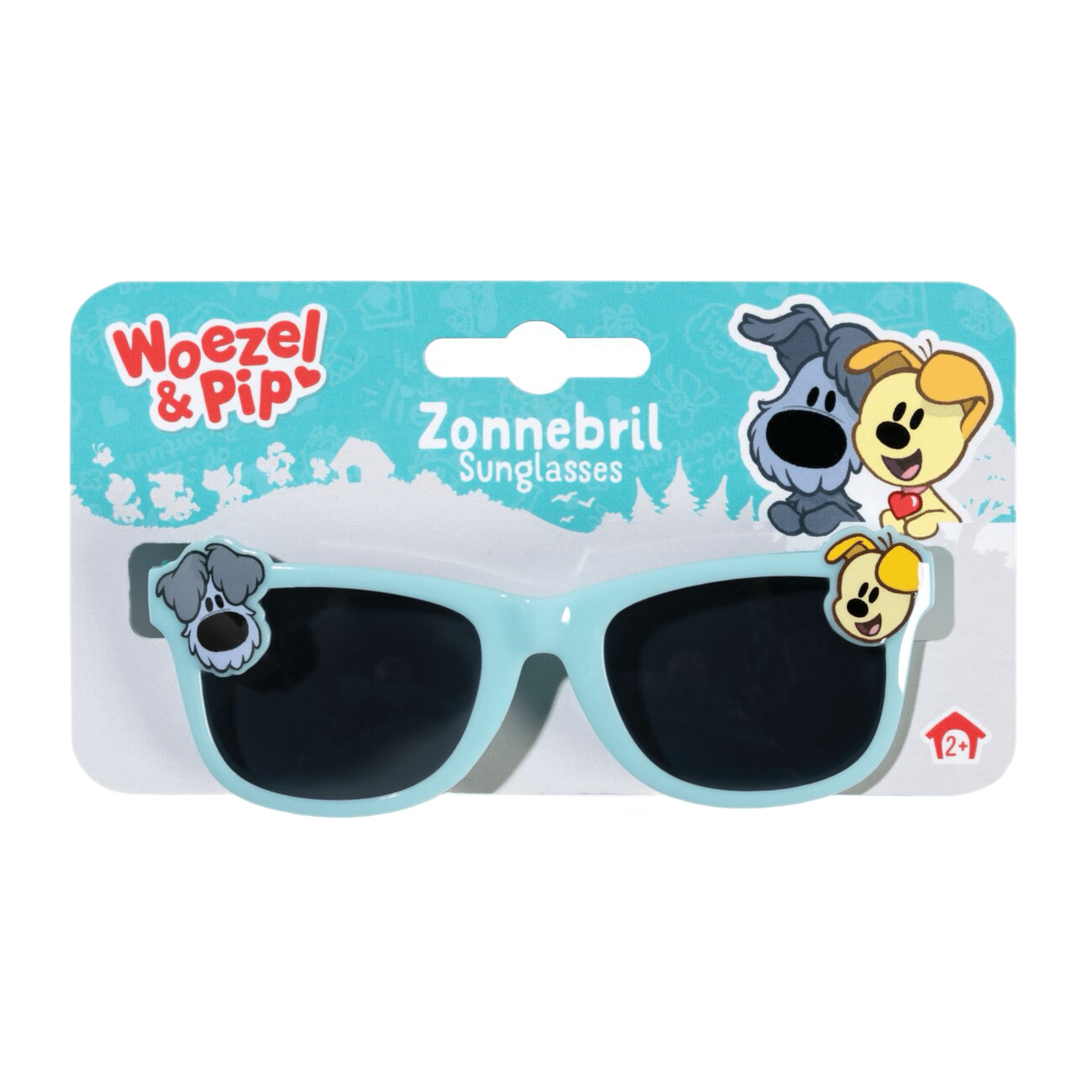 Woezel & Pip - Zonnebril blauw - Van Hoorne Shop