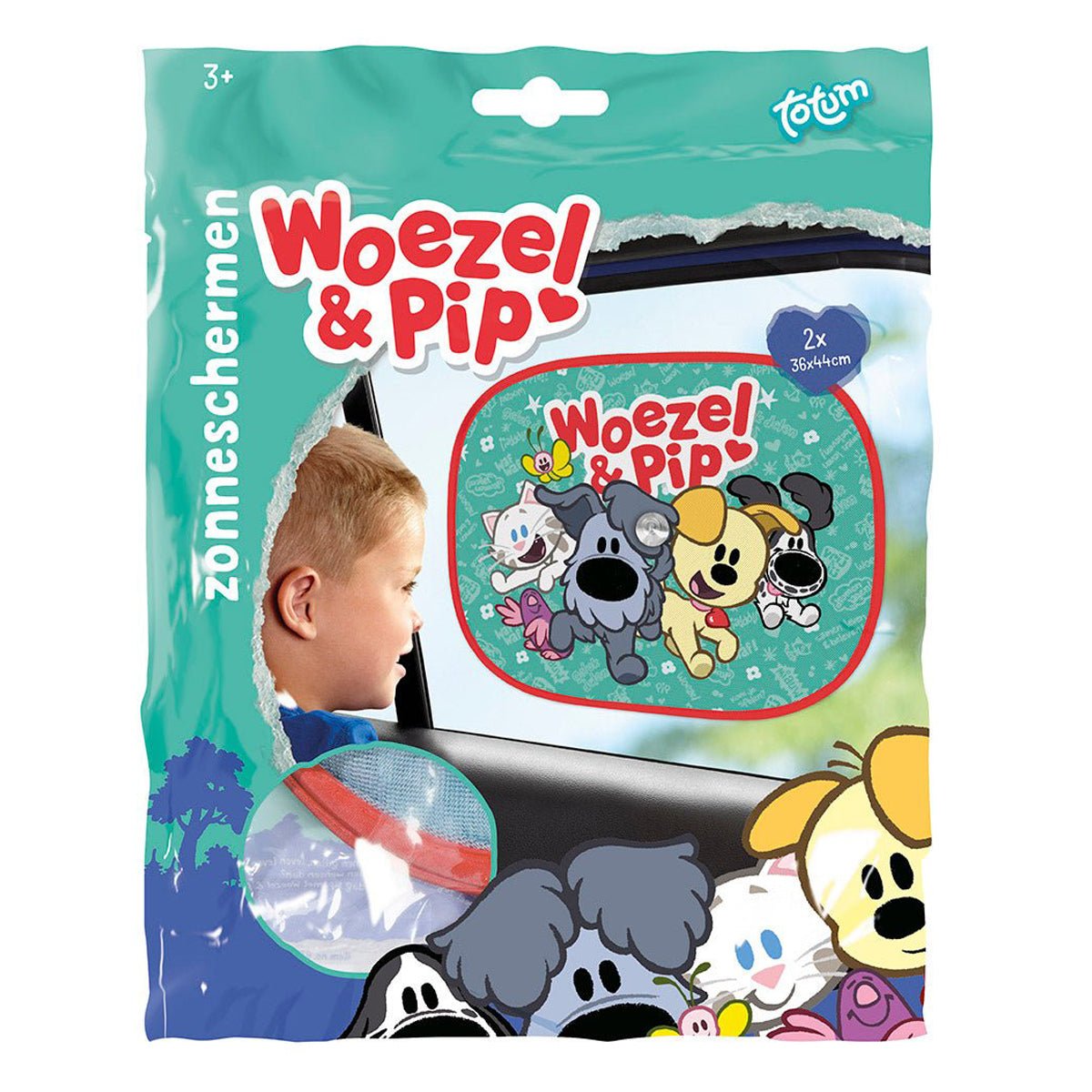 Woezel & Pip - Zonneschermpjes - Van Hoorne Shop